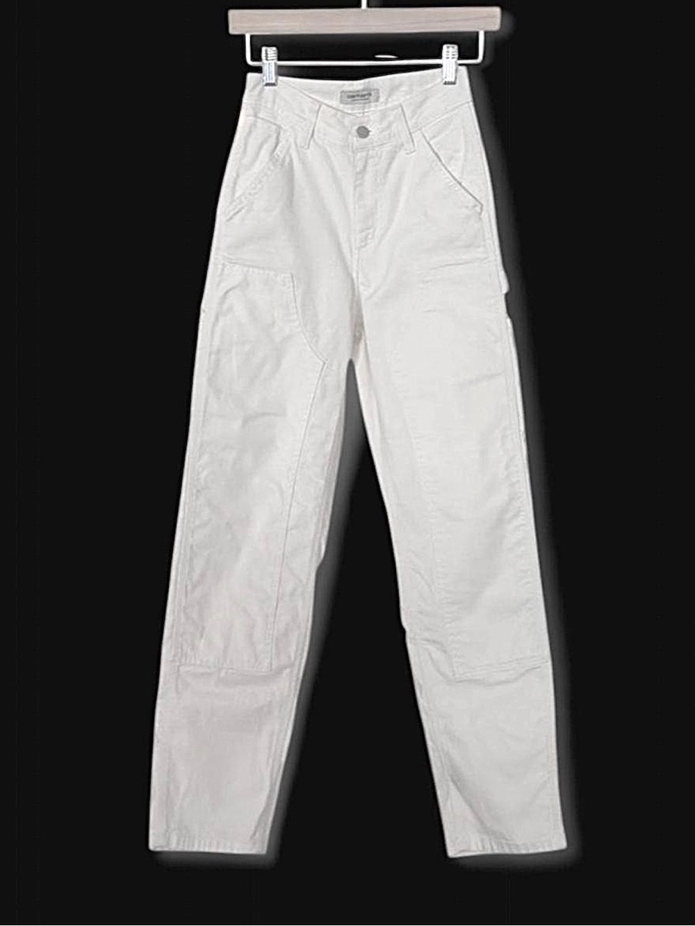 Like new! Carhartt WIP Ecru Off-White Cargo Pants 24